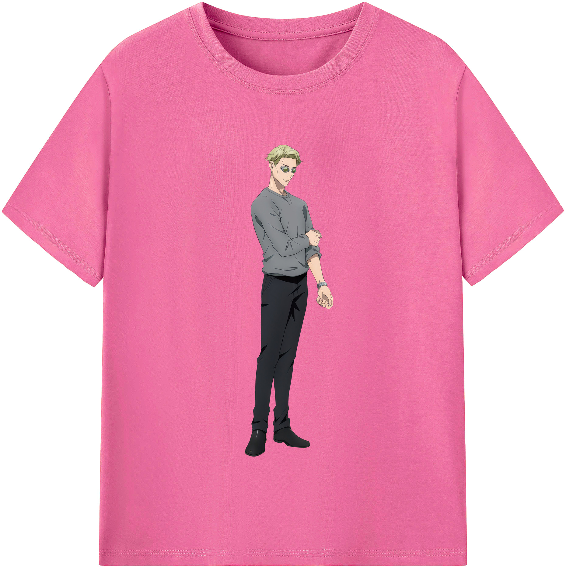 （画像用） 呪術廻戦 Jujutsu Kaisen レディースカジュアルプリントTシャツ（綿100％）